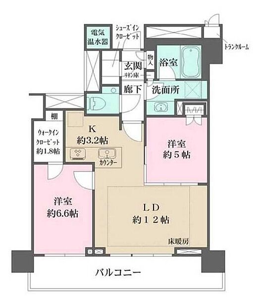 同じ建物の物件間取り写真 - ID:213106684831