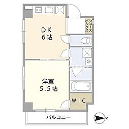 グランツ（GLANZ） 9階1DKの間取り