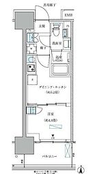 江東区大島4丁目マンション 1DKの間取図画像