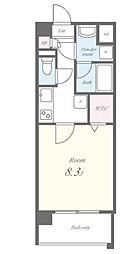 LapinOhjima 1Kの間取図画像