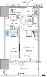 江東区大島4丁目マンション 1LDKの間取図画像