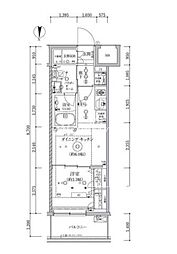 ARTESSIMOCLAIRTORTE 1DKの間取図画像
