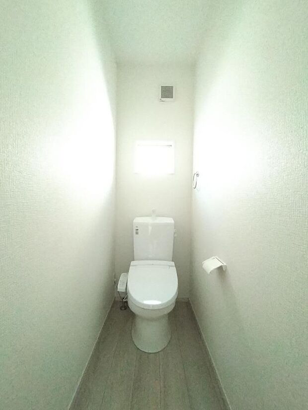 同施工物件のトイレです。