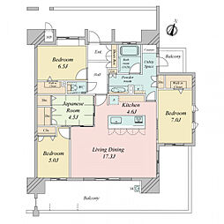 間取図画像 4LDK