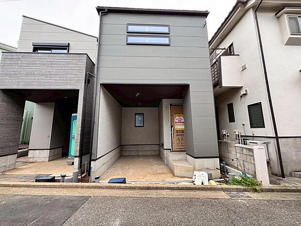 同工務店の完成見本を合わせてご見学頂くことで、完成形の姿をイメージ出来ます。(2025.9.28撮影)