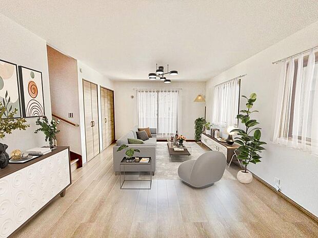 【配置してある家具はCGによるイメージです】安らぎの日々のために最新の設備・仕様を採用しました。笑顔の毎日をここでお過ごしください。