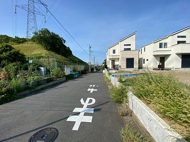 家と同じくらい周辺環境は大切なもの。図面だけでは分からない現地の雰囲気もご確認くださいませ。(2025.8.23撮影)