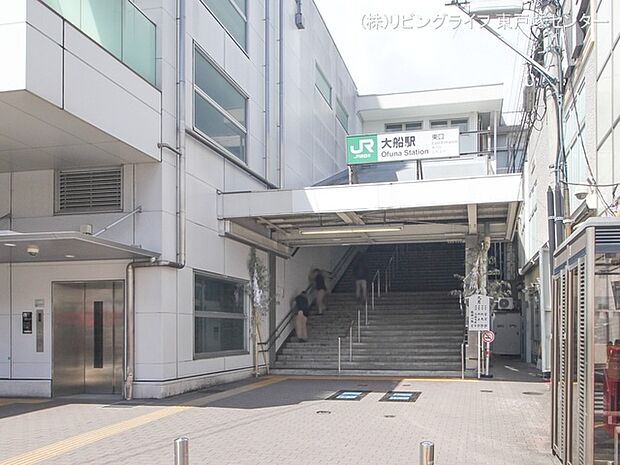 京浜東北線「大船」駅　1280ｍ