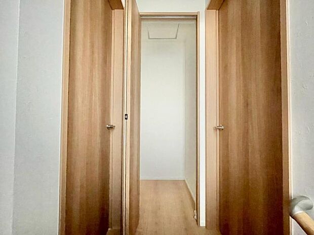 居室以外にも収納スペースを設けている為、スッキリとした生活を過ごせます。