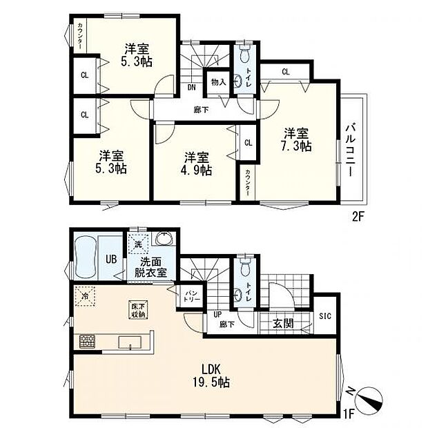 C号棟 4LDK