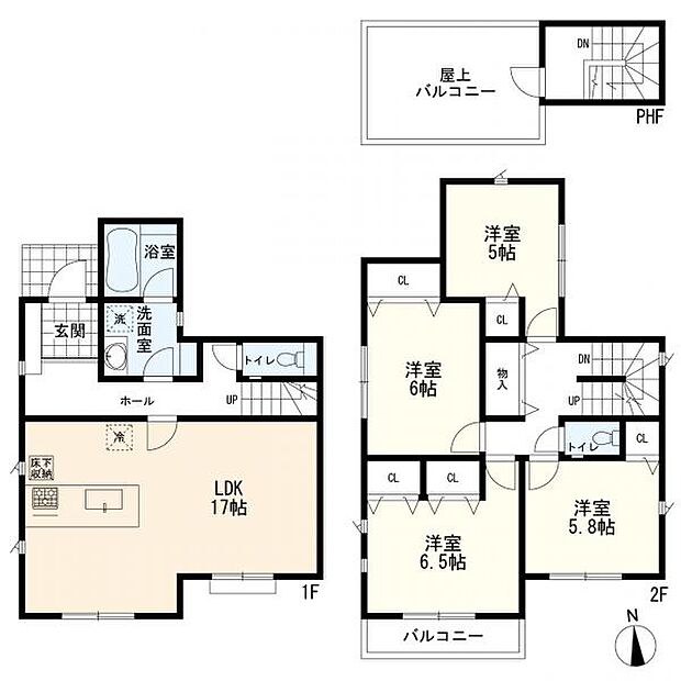 5号棟間取図