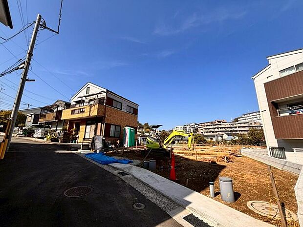 同工務店の完成見本を合わせてご見学頂くことで、完成形の姿をイメージ出来ます。（2025.10.31撮影）