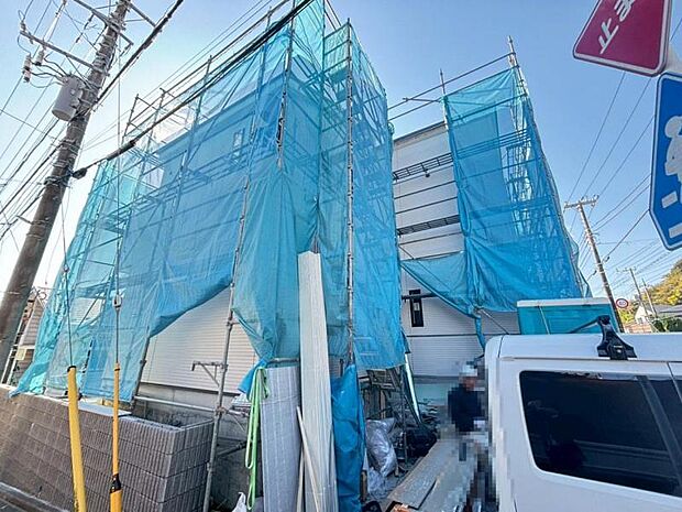 同工務店の完成見本を合わせてご見学頂くことで、完成形の姿をイメージ出来ます。(2025.11.20撮影)