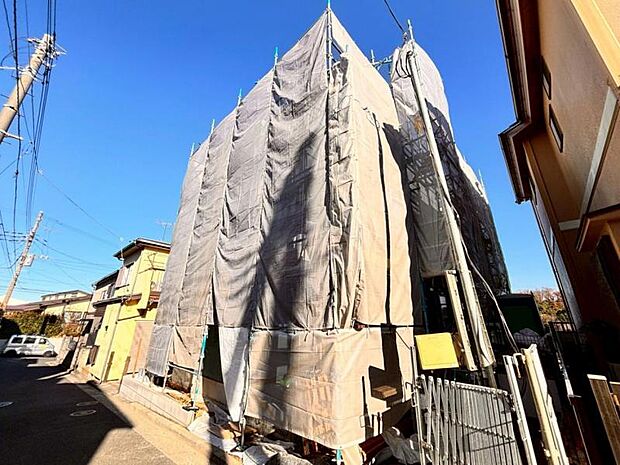 同工務店の完成見本を合わせてご見学頂くことで、完成形の姿をイメージ出来ます。（2025.12.18撮影）