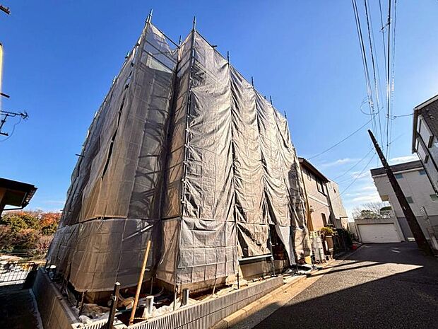 完成予定は2026年4月頃になります。（2025.12.18撮影）