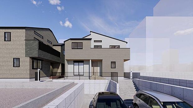 外観完成予想図1