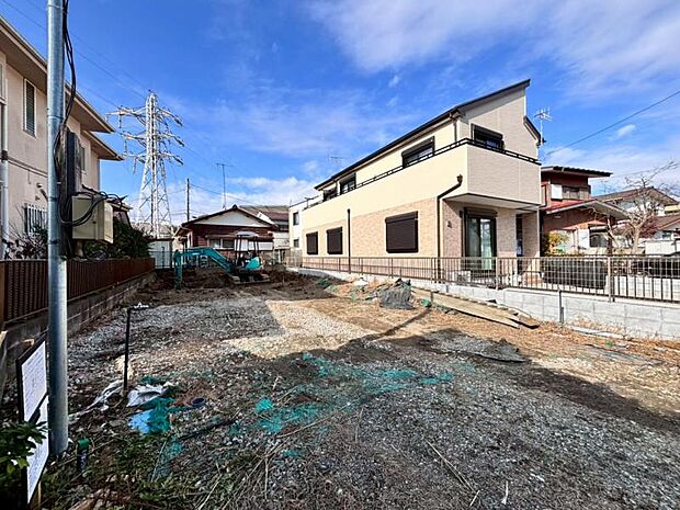 同じ工務店の完成見本や同ボリュームの完成物件もご案内しております。（2025.12.19撮影）