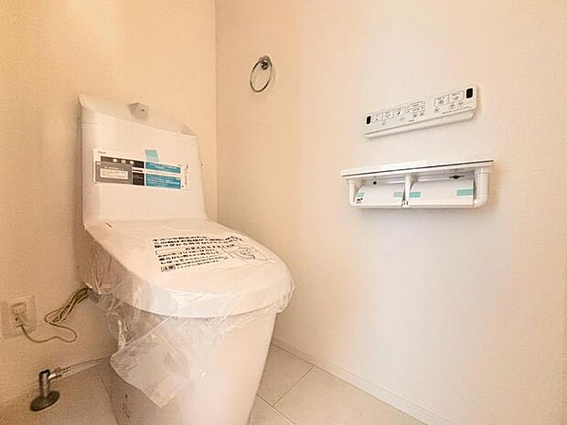 2階にもトイレを設置。朝の身支度をする際の混雑緩和などに有効にお使いいただけます。