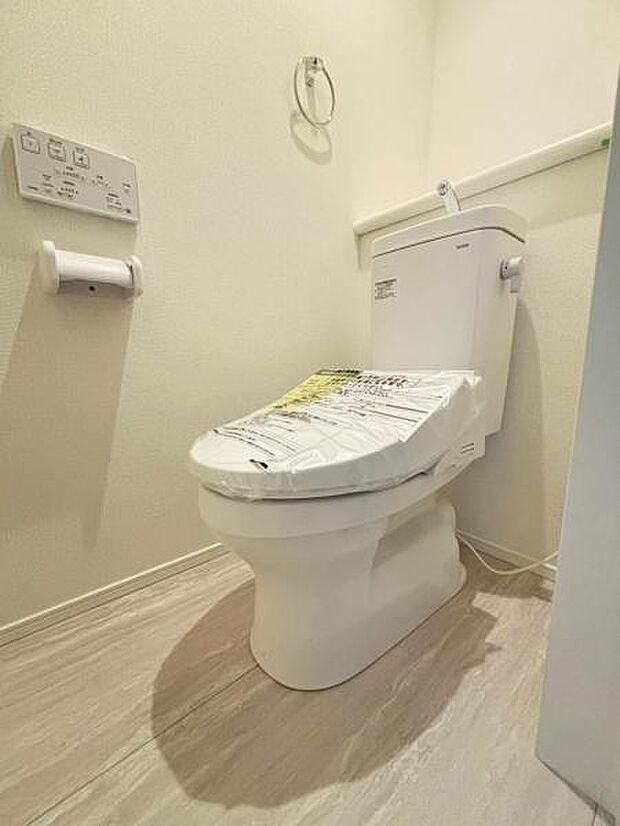 2階にもトイレを設置。朝の身支度をする際の混雑緩和などに有効にお使いいただけます。（2026.2.3撮影）