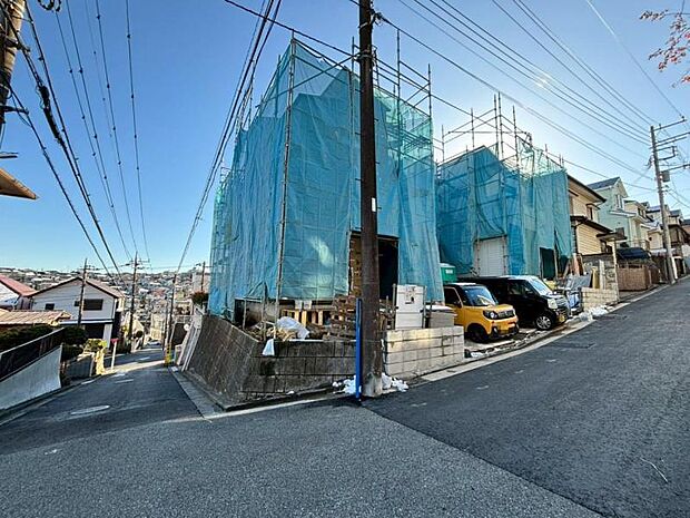 同工務店の完成見本を合わせてご見学頂くことで、完成形の姿をイメージ出来ます。(2026.2.9撮影)