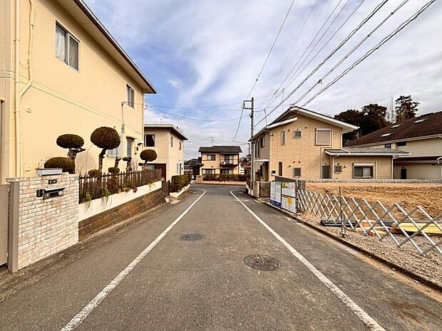 周辺環境や街並みなど、図面だけでは分からない現地の雰囲気もぜひご確認くださいませ。（2026.1.20撮影）