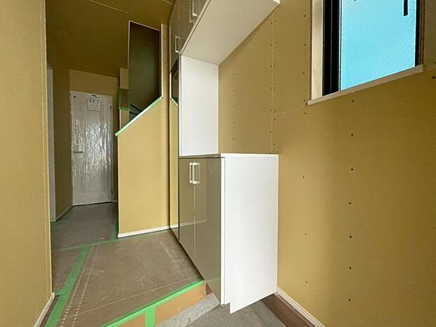 お住まいの顔となる玄関。安らぎに満ちた生活空間を予感させてくれます。(2026.3.18撮影)