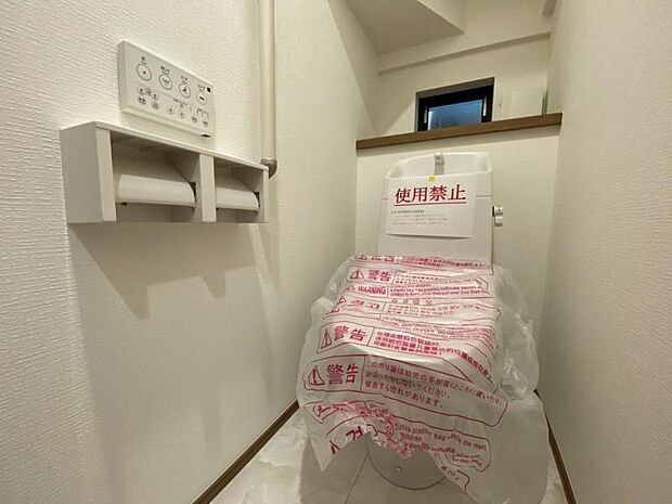 2階にもトイレを設置。朝の身支度をする際の混雑緩和などに有効にお使いいただけます。