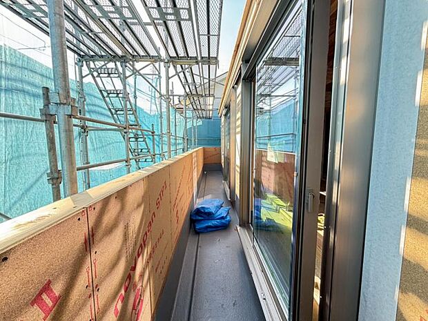 バルコニー(2026.2.23撮影)