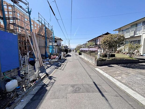 周辺環境や街並みなど、図面だけでは分からない現地の雰囲気もぜひご確認くださいませ。（2026年4月撮影）