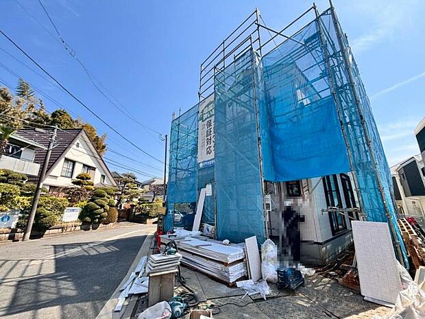 同工務店の完成見本を合わせてご見学頂くことで、完成形の姿をイメージ出来ます。(2026.3.21撮影)