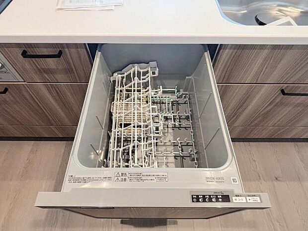 食器洗浄機付き。いつもお忙しい奥様の強い味方です