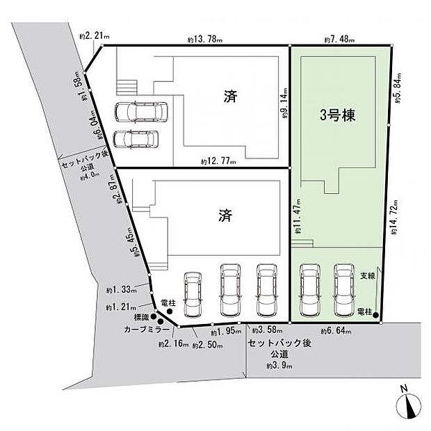 3号棟　区画図