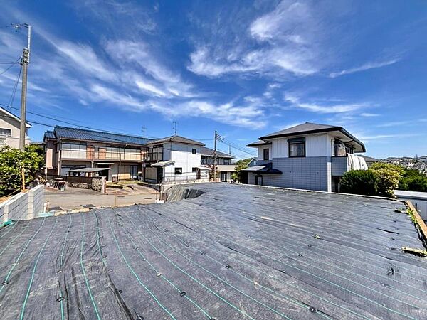 お好きなハウスメーカー・プランで理想の住まいを自由設計できます。（2026年5月撮影）