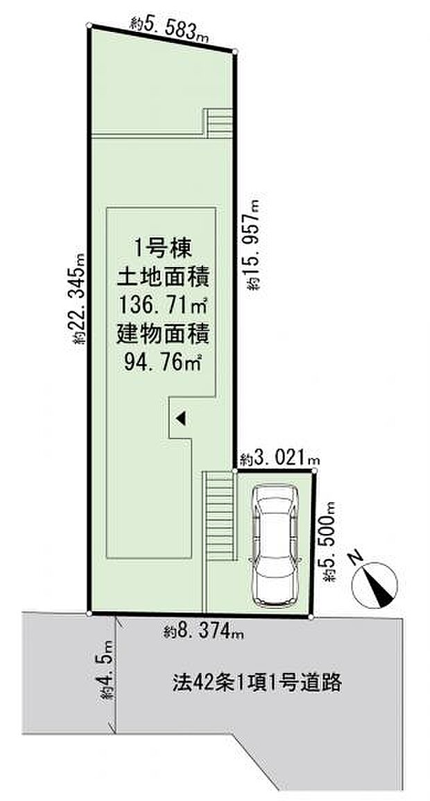 1号棟区画図