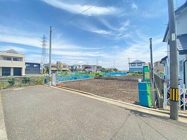 前面道路を含む現地写真(2026年6月撮影)