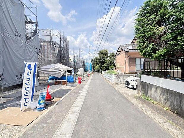 周辺環境や街並みなど、図面だけでは分からない現地の雰囲気もぜひご確認くださいませ。(2026年8月撮影)
