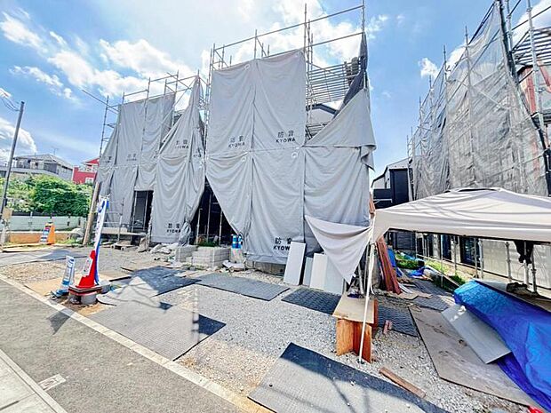同工務店の完成見本を合わせてご見学頂くことで、完成形の姿をイメージ出来ます。(2026年8月撮影)