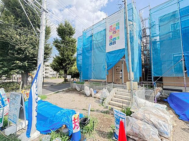 同工務店の完成見本を合わせてご見学頂くことで、完成形の姿をイメージ出来ます。(2026年8月撮影)