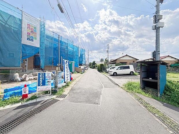 周辺環境や街並みなど、図面だけでは分からない現地の雰囲気もぜひご確認くださいませ。(2026年8月撮影)