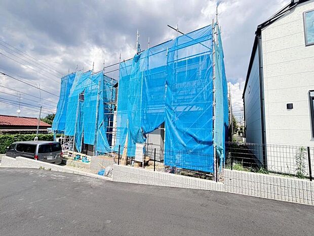 同工務店の完成見本を合わせてご見学頂くことで、完成形の姿をイメージ出来ます。(2026年8月撮影)