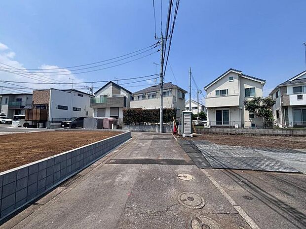 前面道路含む現地写真(2026年7月撮影)