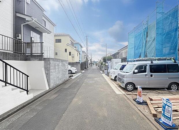 家と同じくらい周辺環境は大切なもの。図面だけでは分からない現地の雰囲気もご確認くださいませ。(2026年7月撮影)
