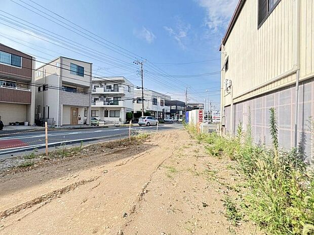 大船駅から徒歩20分の立地になります(2026年7月撮影)