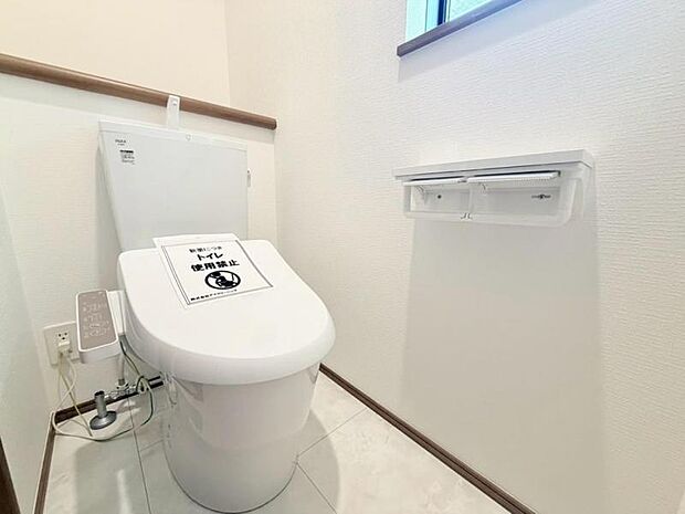 2階にもトイレを設置。朝の身支度をする際の混雑緩和などに有効にお使いいただけます。