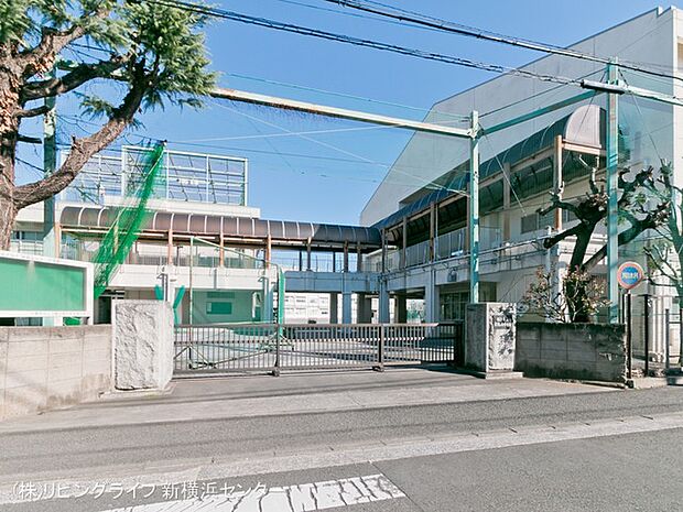横浜市立万騎が原中学校 500m?