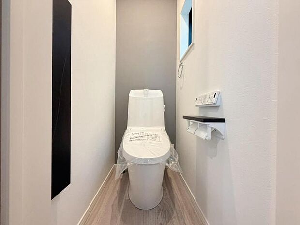 2階にもトイレを設置。朝の身支度をする際の混雑緩和などに有効にお使いいただけます。