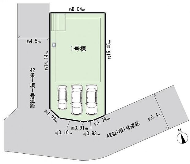1号棟区画図