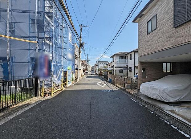 車通りが少なく、静かで安心して暮らせる環境です。