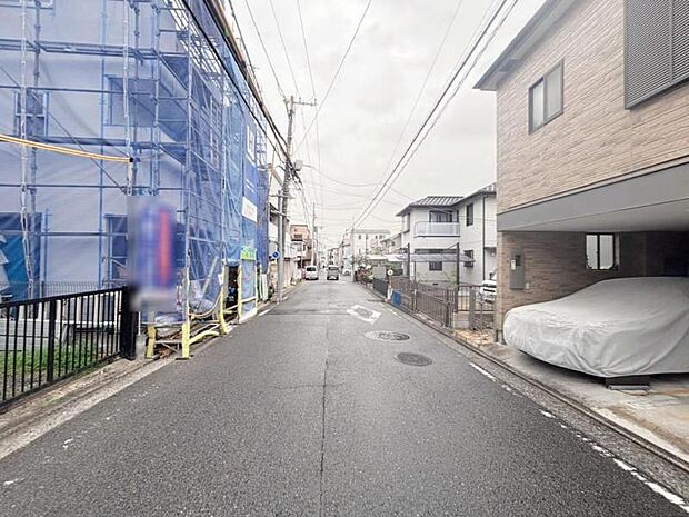 車通りが少なく、静かで安心して暮らせる環境です。