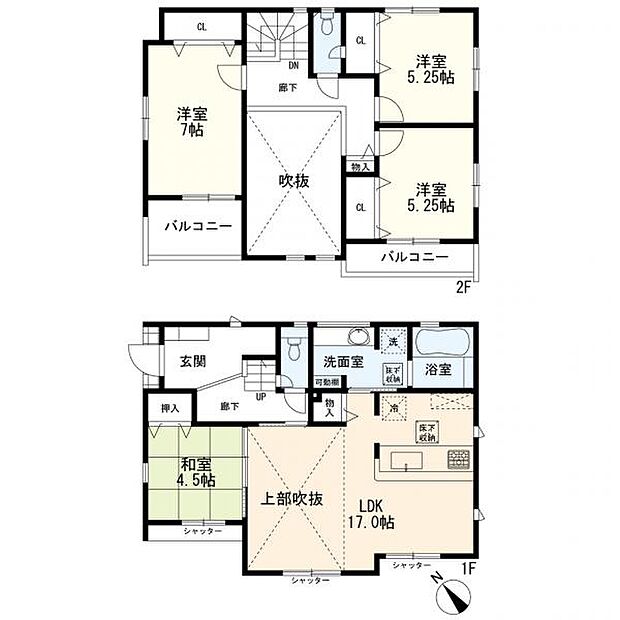 間取図 4LDK